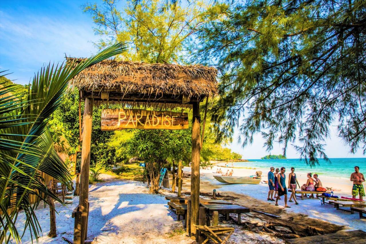 Paradise Bungalows Koh Rong Kaoh Touch Kültér fotó